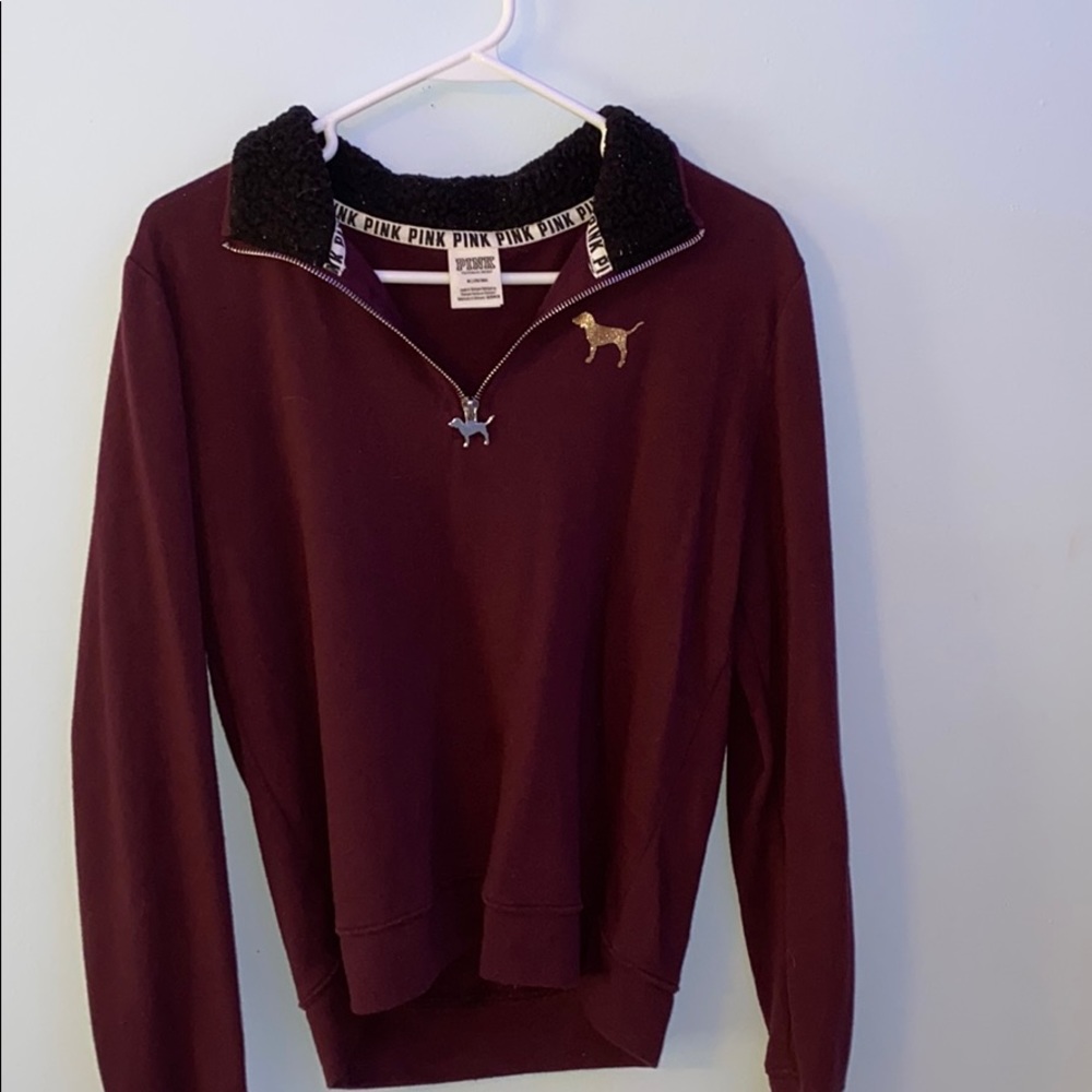 long sleeve quarter zip